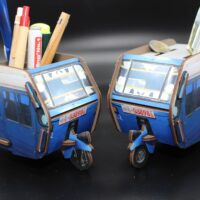 Twinbox "Bajaj" - Spardose und Stiftehalter in Einem!
