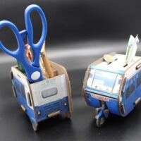 Twinbox "Bajaj" - Spardose und Stiftehalter in Einem! – Bild 7