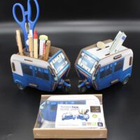 Twinbox "Bajaj" - Spardose und Stiftehalter in Einem! – Bild 10