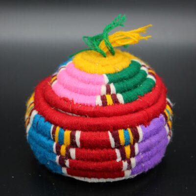 Dose mit Deckel klein - Mehrfarbig