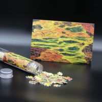 Micro-Puzzle "Salzwasserquelle in Dallol - Danakil-Wüste"