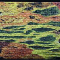 Micro-Puzzle "Salzwasserquelle in Dallol - Danakil-Wüste" – Bild 2