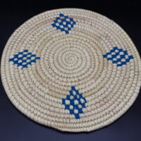 Topfuntersetzer - klein - blau – Bild 2