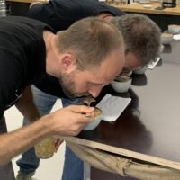 Es begann als Experiment – darum gab es vor dem Start zunächst ein Kaffee-Tasting mit unserem Kaffee.
