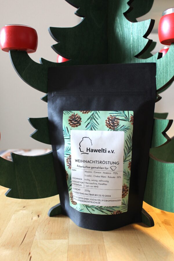 Kaffee mit Weihnachtsröstung - Special Edition "Hawelti e.V." – Bild 4