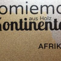 Domiemo aus Holz - Kontinente - Afrika – Bild 8