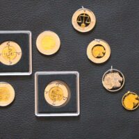 Kettenanhänger - 5 Äthiopische Centimes "Löwe" – Bild 5