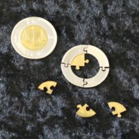 Puzzle - 1 Äthiopischer Birr "Waage" – Bild 3
