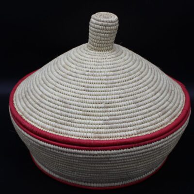 Mesob mit Deckel - Einfarbig