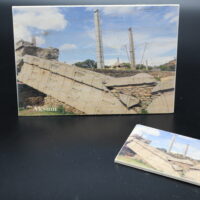 Holzkarte "Aksum" - Stelenpark – Bild 4