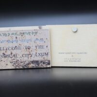 Holzmagnet "Aksum" - Ortsschild – Bild 2