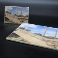 Holzmagnet "Aksum" - Stelenpark – Bild 3