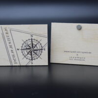 Holzmagnet "Aksum" - Koordninaten – Bild 2