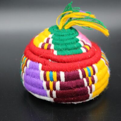 Dose mit Deckel klein - Mehrfarbig