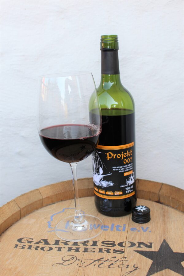 Projekt 007 - Rotwein mit Whsikyfass-Reifung