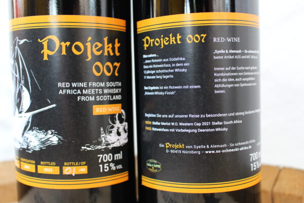 Projekt 007 - Rotwein mit Whsikyfass-Reifung – Bild 8