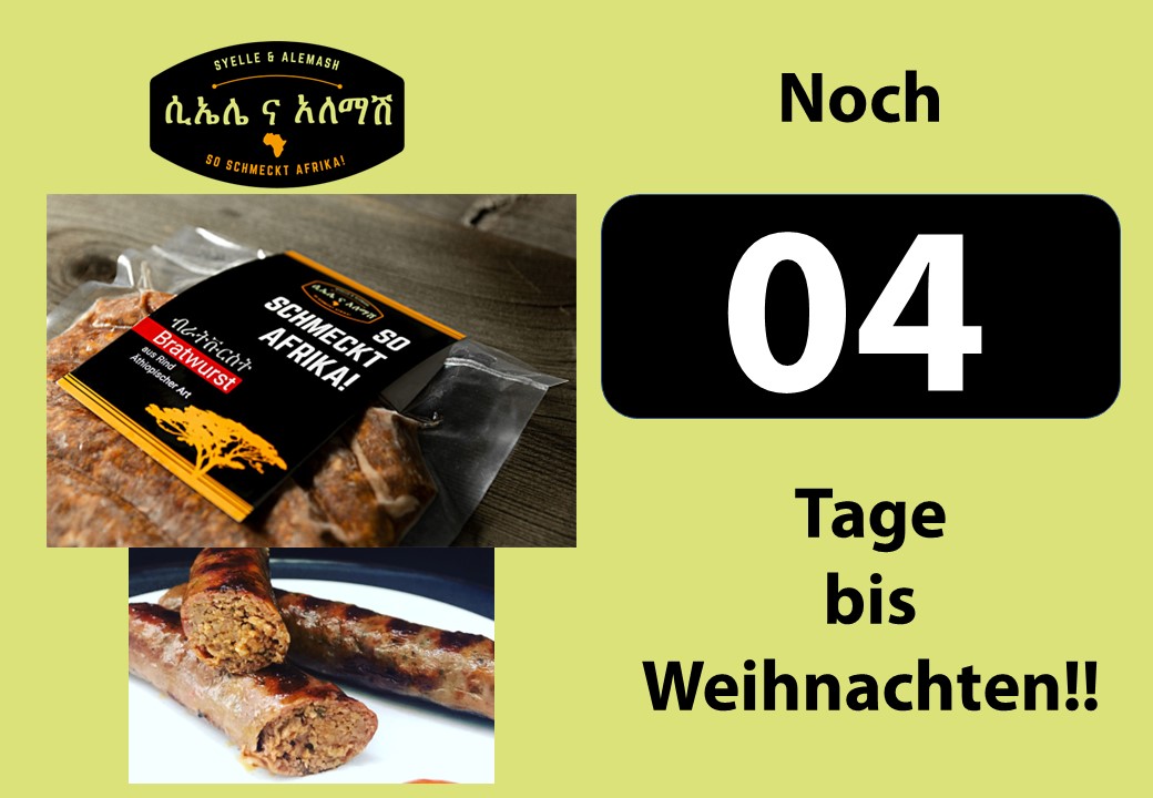 Ihr habt zu Weihnachten keinen Bock(wurst) auf Kartoffelsalat?