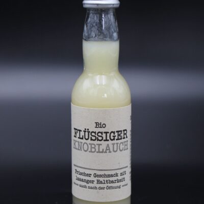 Flüssige Kräuter - Knoblauch (Bio)