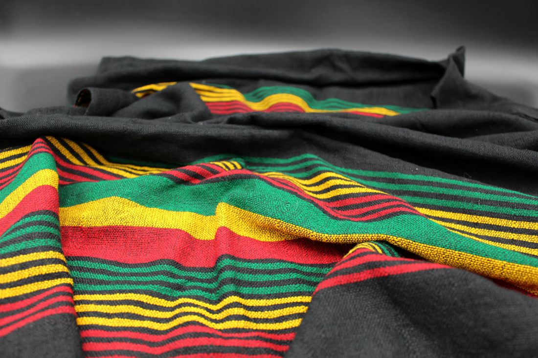 Handgewebter Schal aus äthiopischer Baumwolle – Bild 3