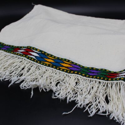 Handgewebtes Tuch aus äthiopischer Baumwolle