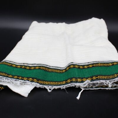 Handgewebtes Tuch aus äthiopischer Baumwolle