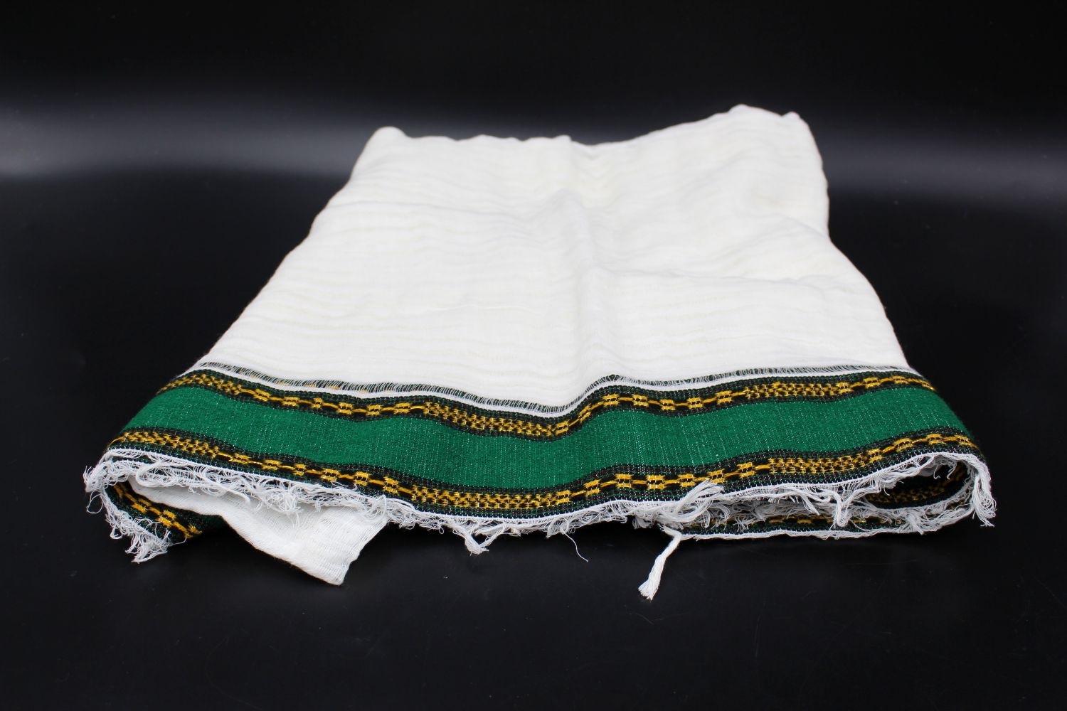 Handgewebtes Tuch aus äthiopischer Baumwolle
