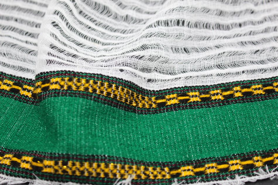 Handgewebtes Tuch aus äthiopischer Baumwolle – Bild 3