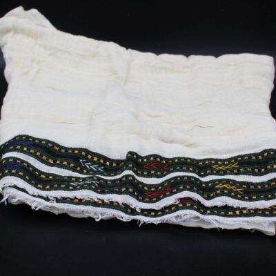 Handgewebtes Tuch aus äthiopischer Baumwolle