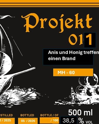 Projekt by Syelle & Alemash – Spirituose trifft auf Anis trifft auf Honig…