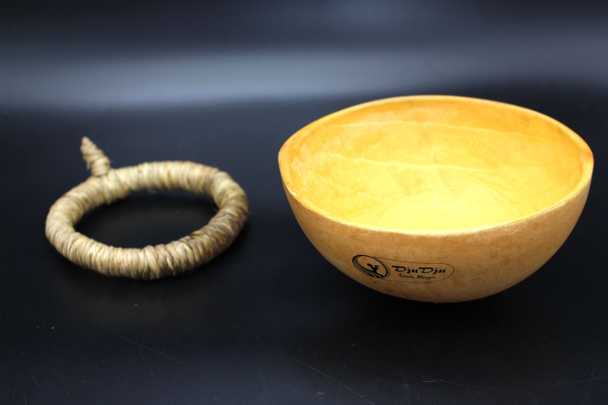 Calabash - Trinkbecher aus Ghana – Bild 3